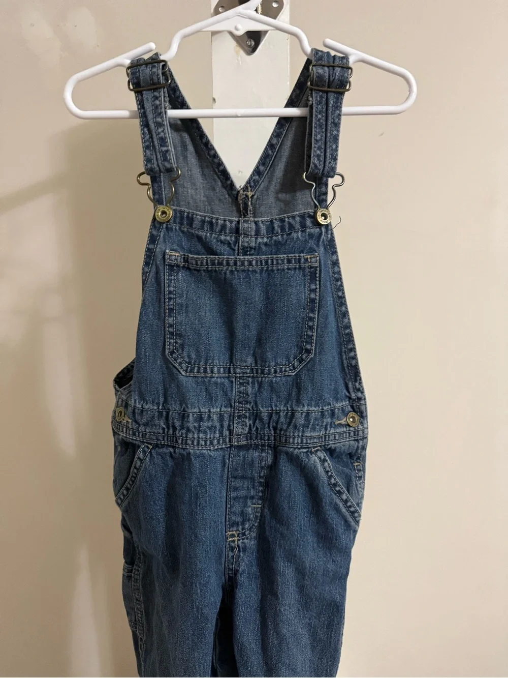 N/A denim bib